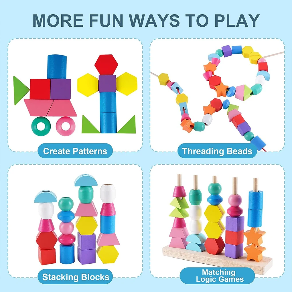 Fun Wooden Toy Encourages Imagination And Creativity Easy To Assemble Kid-friendly Educational Toy
Fun Wooden Toy Encourages Imagination And Creativity Easy To Assemble Kid-friendly Educational Toy