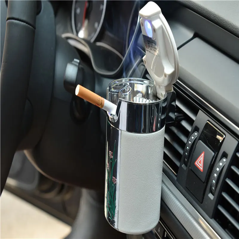 Carbon Fiber Automotive Ashtray Air Outlet Can Be Mounted Vehicle Ashtray With LED Light Glow-In-The-Dark Gift For Men
Carbon Fiber Automotive Ashtray Air Outlet Can Be Mounted Vehicle Ashtray With LED Light Glow-In-The-Dark Gift For Men