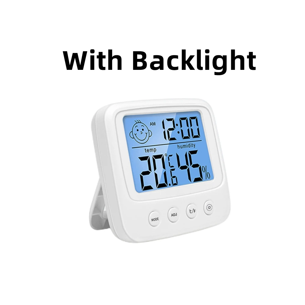 GOOGZON Цифровой электронный термогигрометр с часами
GOOGZON Цифровой электронный термогигрометр с часами