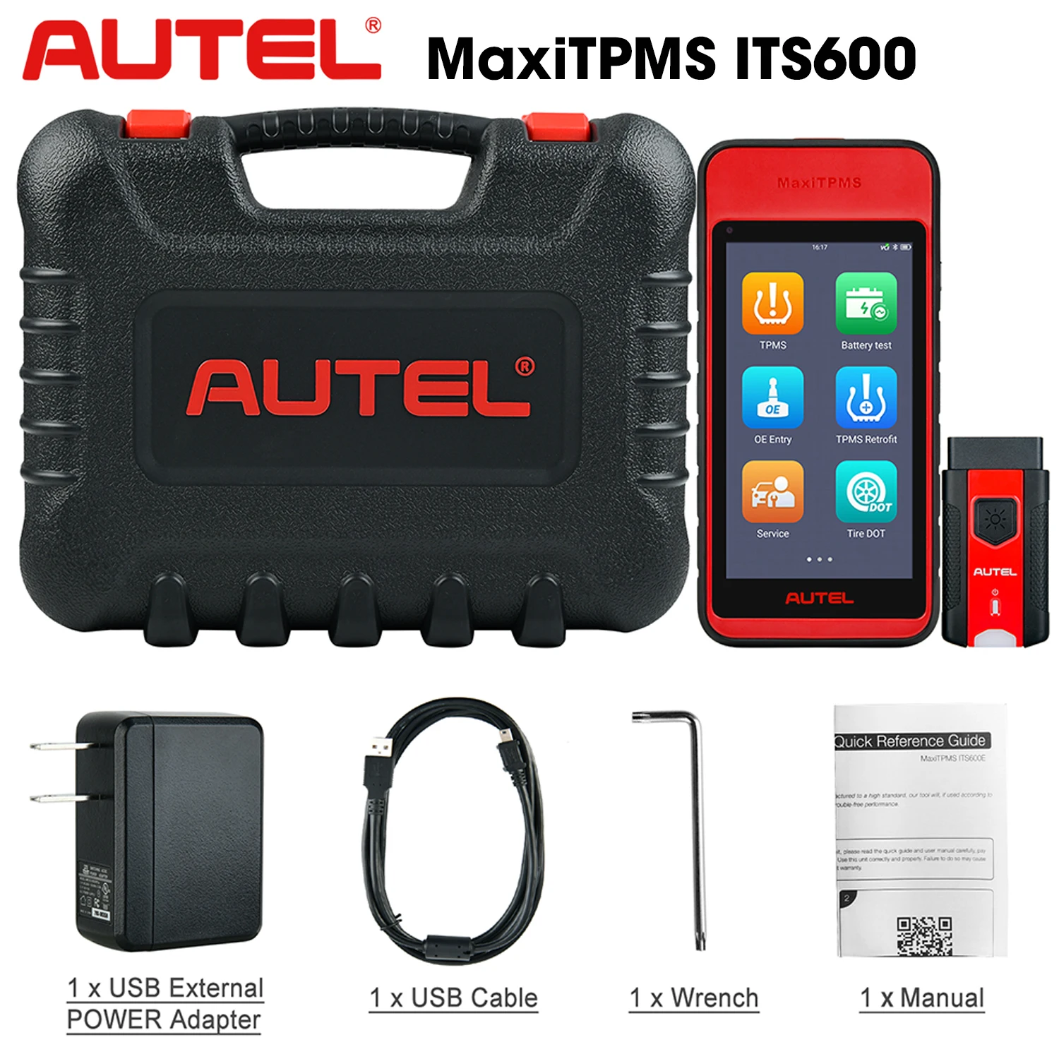 Autel MaxiTPMS ITS600E TPMS диагностический сканер TPMS OBD2 программируемый инструмент авто VIN Scan MX-Sensor программатор
Autel MaxiTPMS ITS600E TPMS диагностический сканер TPMS OBD2 программируемый инструмент авто VIN Scan MX-Sensor программатор