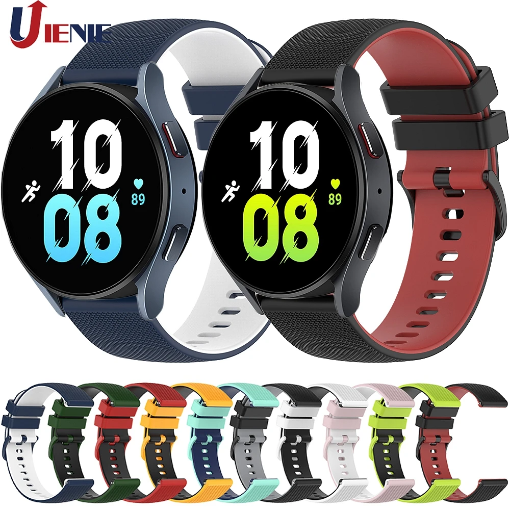 Ремешок силиконовый для Samsung Galaxy Watch 5/4 44 мм 40 мм 5 Pro 45 мм, спортивный браслет для наручных часов 4 Classic 42/46 мм
Ремешок силиконовый для Samsung Galaxy Watch 5/4 44 мм 40 мм 5 Pro 45 мм, спортивный браслет для наручных часов 4 Classic 42/46 мм