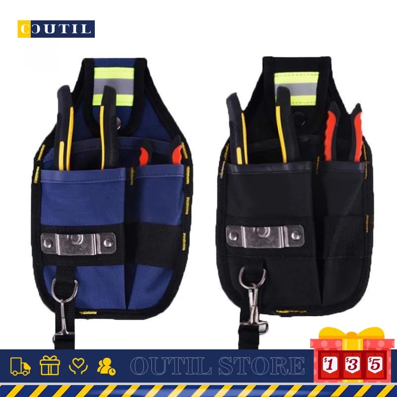 Strong Oxford Cloth tool bag and Thicken Design Wear Waterproof Electrician Wide Tool Belt Holder Kit Pockets
Strong Oxford Cloth tool bag and Thicken Design Wear Waterproof Electrician Wide Tool Belt Holder Kit Pockets