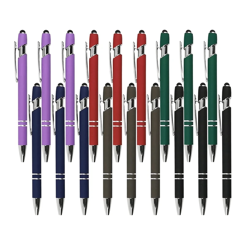 18 Pcs Ballpoint Pens Stylus Pen Metal Pen Cute Pen Black Ink Point Bulk For Writing Pens Office School Supplies 
18 Pcs Ballpoint Pens Stylus Pen Metal Pen Cute Pen Black Ink Point Bulk For Writing Pens Office School Supplies