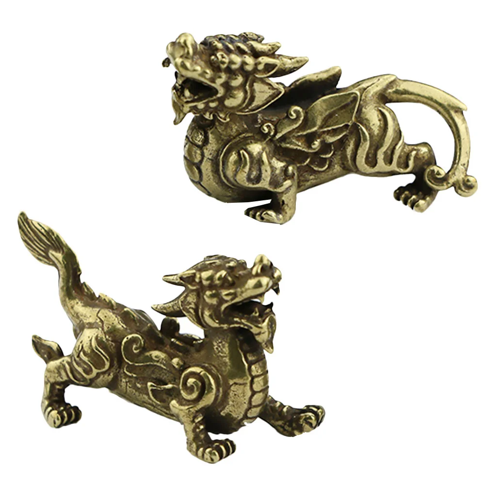 Statue Chinese Luck Good Wealth Pi Brass Decor Prosperity Decoration Foo Dog Yao Fu Kylin Figurines Sculpture Figurine
Statue Chinese Luck Good Wealth Pi Brass Decor Prosperity Decoration Foo Dog Yao Fu Kylin Figurines Sculpture Figurine