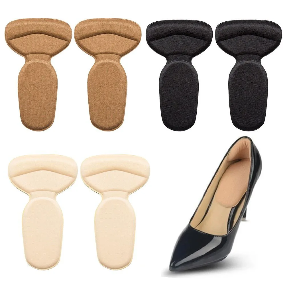 T Shape Foot Heel Pad Antiwear Non Slip Silicone Shoe Cushion Inserts Insoles Feet Protector Adjustable Large Shoes to Small
T Shape Foot Heel Pad Antiwear Non Slip Silicone Shoe Cushion Inserts Insoles Feet Protector Adjustable Large Shoes to Small