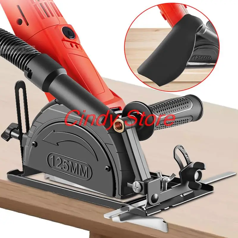 Dust Free 45° Adjustable Cutting Depth Positioning Bracket Angle Grinder Retrofit Cutting Machine Slotting Base For 100-125MM
Dust Free 45° Adjustable Cutting Depth Positioning Bracket Angle Grinder Retrofit Cutting Machine Slotting Base For 100-125MM