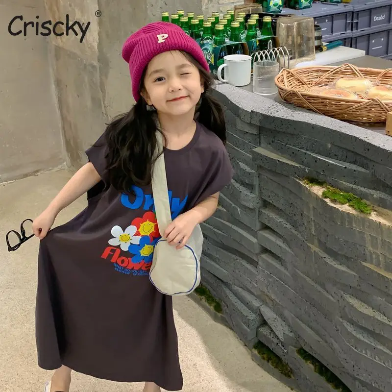 Criscky Girls Cotton Fashion T-shirts Dress Children's Summer New Baby Kids Girls Tops Girls Short Sleeve Causal T-shirts Tops
Criscky Girls Cotton Fashion T-shirts Dress Children's Summer New Baby Kids Girls Tops Girls Short Sleeve Causal T-shirts Tops