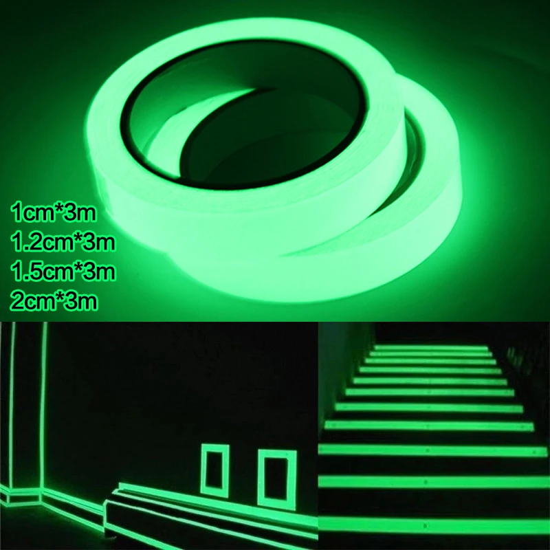 Self-adhesive Tape Luminous Tape Night Vision Glow In Dark Safety Warning Security Stage Home Decoration Tapes
Self-adhesive Tape Luminous Tape Night Vision Glow In Dark Safety Warning Security Stage Home Decoration Tapes