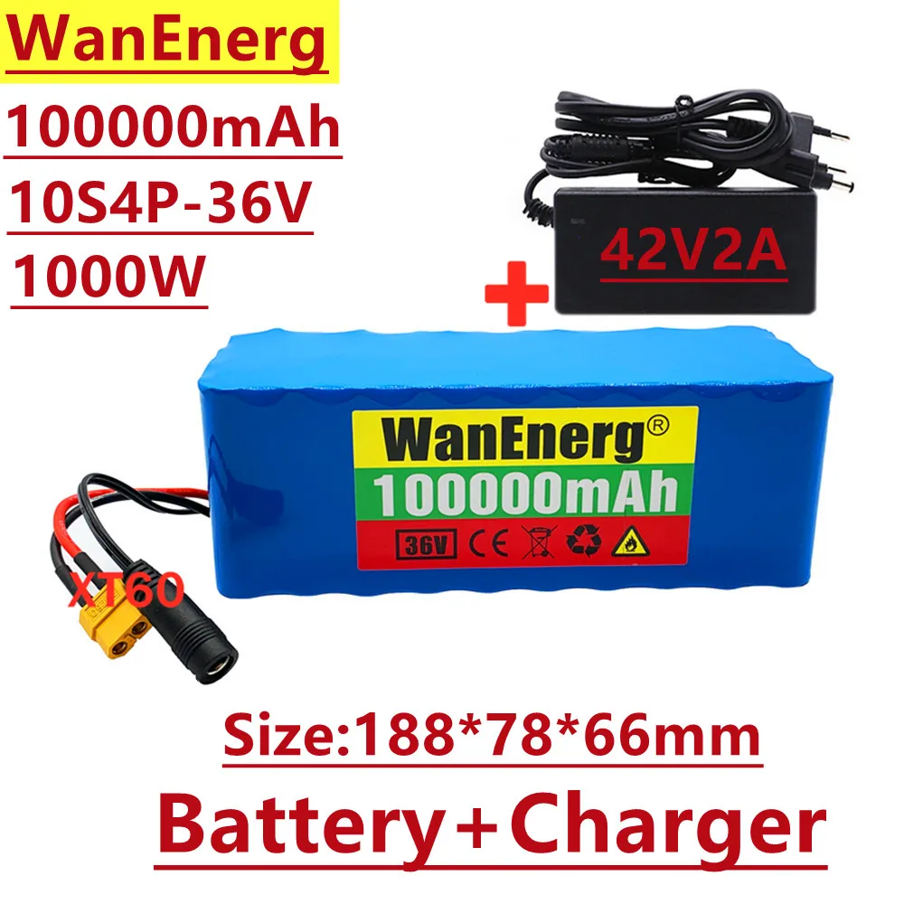 36V / 42V 18650 lithium ion battery pack 10s4p 100000mah 1000W electric bicycle battery with integrated BMS charging protection
36V / 42V 18650 lithium ion battery pack 10s4p 100000mah 1000W electric bicycle battery with integrated BMS charging protection