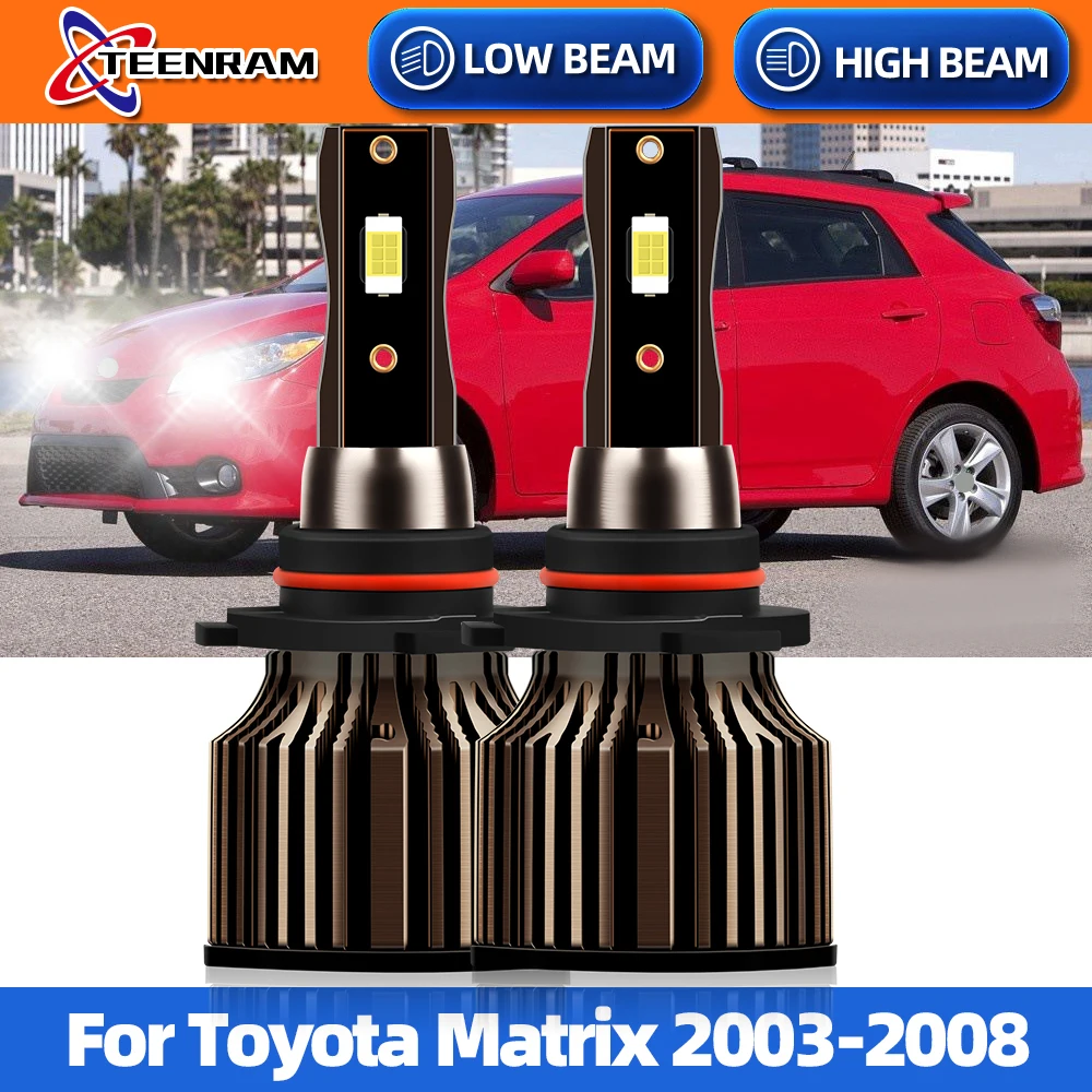 

20000LM 9005 9006 HB3 HB4 LED Car Lights Canbus Car Headlight Auto Lamp 6000K For Toyota Matrix 2003 2004 2005 2006 2007 2008