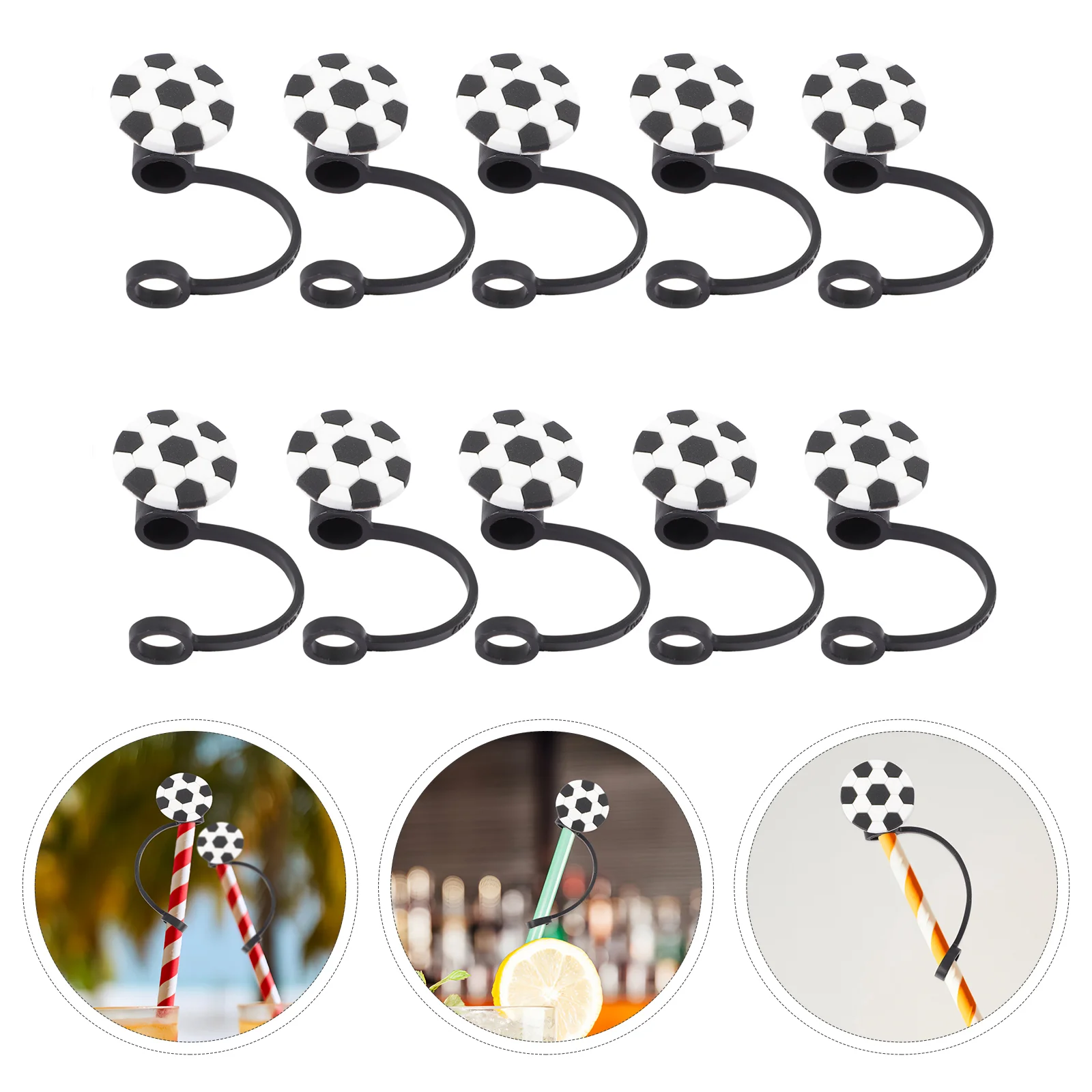 Straw Covers Drinking Straws Caps Tips Reusable Party Plugs Centerpieces Tables Cover Silicone Tip Favors Basketball Topper Cap
Straw Covers Drinking Straws Caps Tips Reusable Party Plugs Centerpieces Tables Cover Silicone Tip Favors Basketball Topper Cap