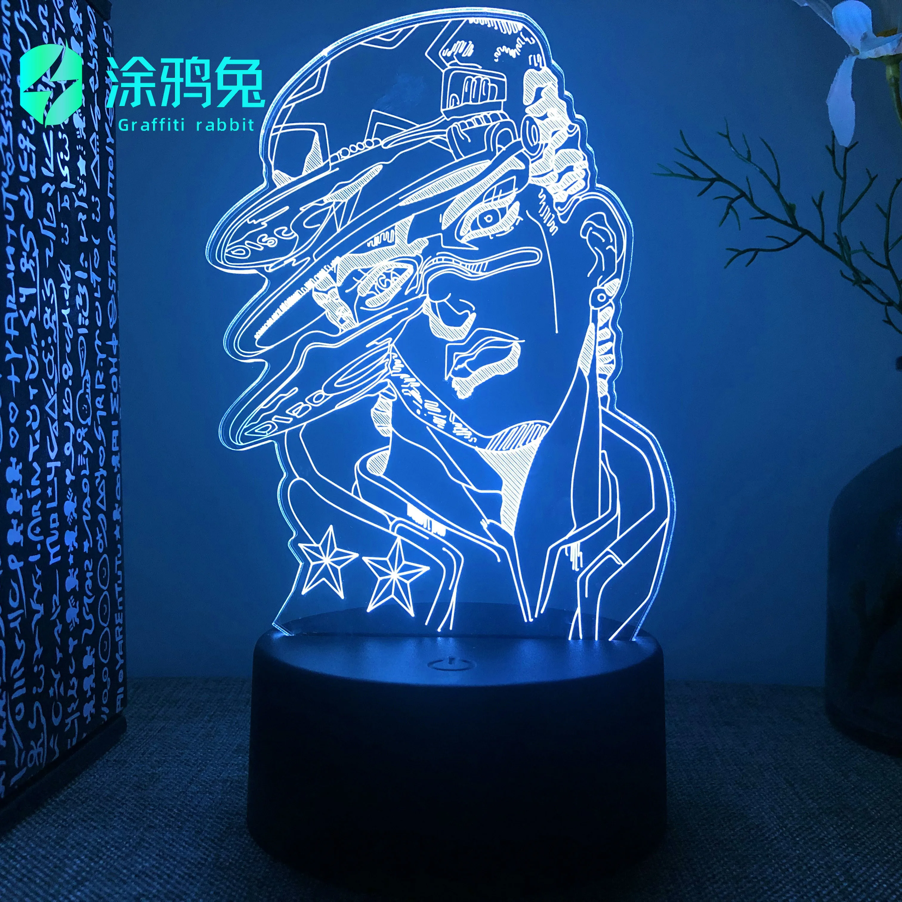 3d Lamp Anime JoJo Bizarre Adventure for Bedroom Decor Light Birthday Gift Manga Jojo Figure Led Night Light Jotaro Kujo
3d Lamp Anime JoJo Bizarre Adventure for Bedroom Decor Light Birthday Gift Manga Jojo Figure Led Night Light Jotaro Kujo