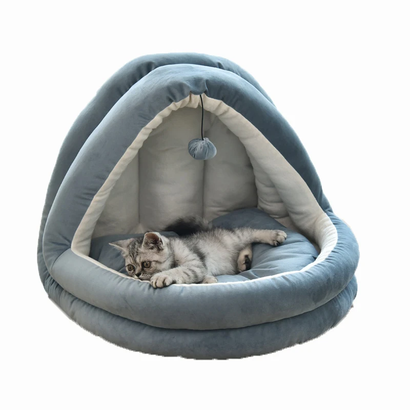 High quality Cat Bed for Indoor Cats Pet Tent Soft Cave Bed for Dogs and Small Cats Super Soft Pet Supplies
High quality Cat Bed for Indoor Cats Pet Tent Soft Cave Bed for Dogs and Small Cats Super Soft Pet Supplies
