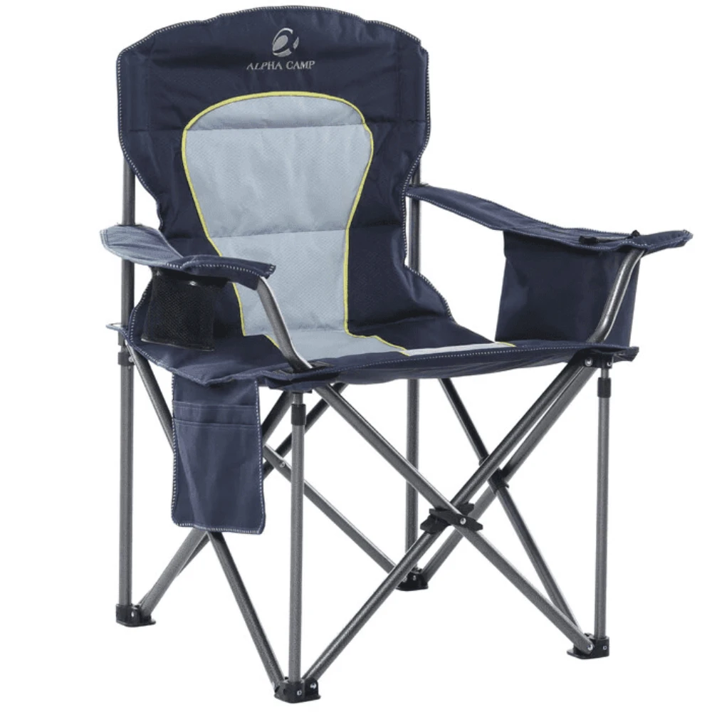 Camping Chair Portable Padded Oversized Chairs with Cup Holders, Navy Blue Fishing rod Fishing chair Fishing rods Baitcaster Sil
Camping Chair Portable Padded Oversized Chairs with Cup Holders, Navy Blue Fishing rod Fishing chair Fishing rods Baitcaster Sil