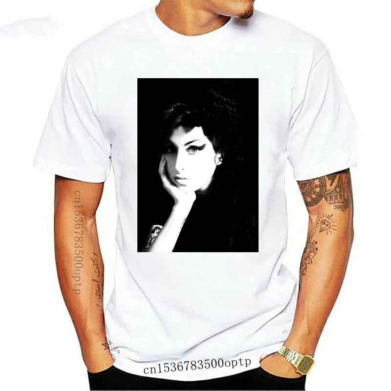 Белая рубашка с изображением Amy Winehouse, черная и черная рубашка, официальная, 2021
Белая рубашка с изображением Amy Winehouse, черная и черная рубашка, официальная, 2021