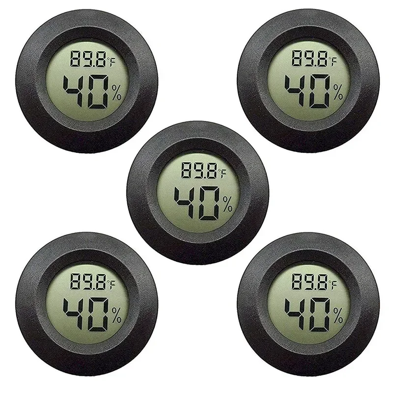 Thermometer Gauge Hygrometer Gre Dehumidifiers Humidifiers Humidity Meter 5-pack for Digital LCD Monitor
Thermometer Gauge Hygrometer Gre Dehumidifiers Humidifiers Humidity Meter 5-pack for Digital LCD Monitor