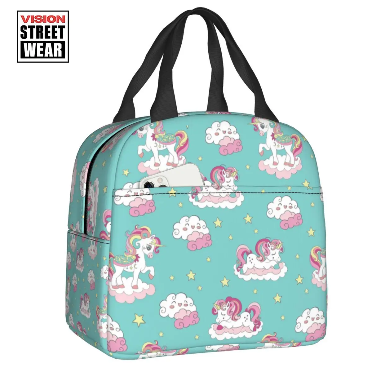 2023 New Custom Dreaming Unicorns Lunch Bag Men Women Cooler Warm Insulated Lunch Boxes For Children School
2023 New Custom Dreaming Unicorns Lunch Bag Men Women Cooler Warm Insulated Lunch Boxes For Children School
