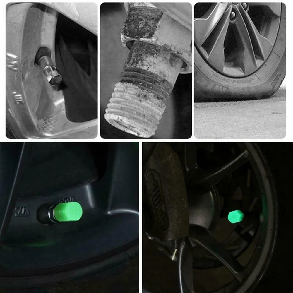 4Pcs Caps Tire Valve Wear-resistent Tire Valve Cap 1.2x1.6cm/0.47x0.63in Anti-corrosion Durable Glow Dust Cover
4Pcs Caps Tire Valve Wear-resistent Tire Valve Cap 1.2x1.6cm/0.47x0.63in Anti-corrosion Durable Glow Dust Cover