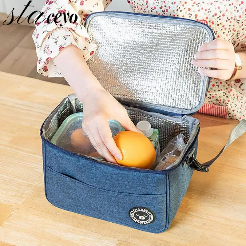 Lunch Box Men Women Travel Portable Camping Picnic Bag Cold Food Cooler Thermal Bag Kids Insulated Case With Strap
Lunch Box Men Women Travel Portable Camping Picnic Bag Cold Food Cooler Thermal Bag Kids Insulated Case With Strap