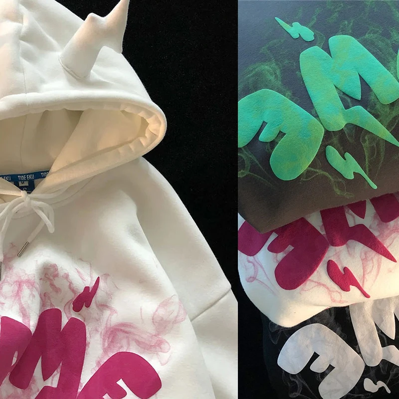 Y2K Angel Ears Hoodie Sweatshirts Women Graffiti Monster Bubble Anime Long Sleeve Harajuku Goth Oversized Thick Pullovers Hoodie
Y2K Angel Ears Hoodie Sweatshirts Women Graffiti Monster Bubble Anime Long Sleeve Harajuku Goth Oversized Thick Pullovers Hoodie