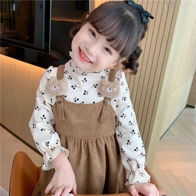 Spring Autumn Girl Outfit Set 2022 New Fashion Cute Kawaii Warm Casual Solid Sweet Tops and Suspender Skirt Two Piece Set
Spring Autumn Girl Outfit Set 2022 New Fashion Cute Kawaii Warm Casual Solid Sweet Tops and Suspender Skirt Two Piece Set