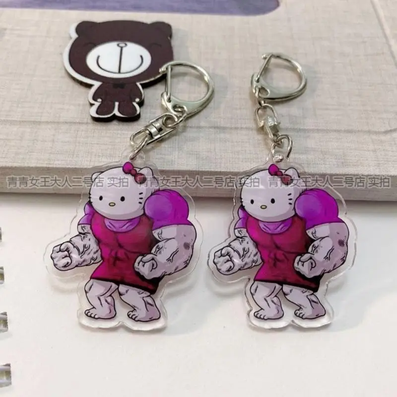Kawaii Hellow Kittys Sanrio плюшевый мультфильм милый Улучшенный мышечный человек брелок аниме плюшевые игрушки для девочек подарок на день рождения
Kawaii Hellow Kittys Sanrio плюшевый мультфильм милый Улучшенный мышечный человек брелок аниме плюшевые игрушки для девочек подарок на день рождения