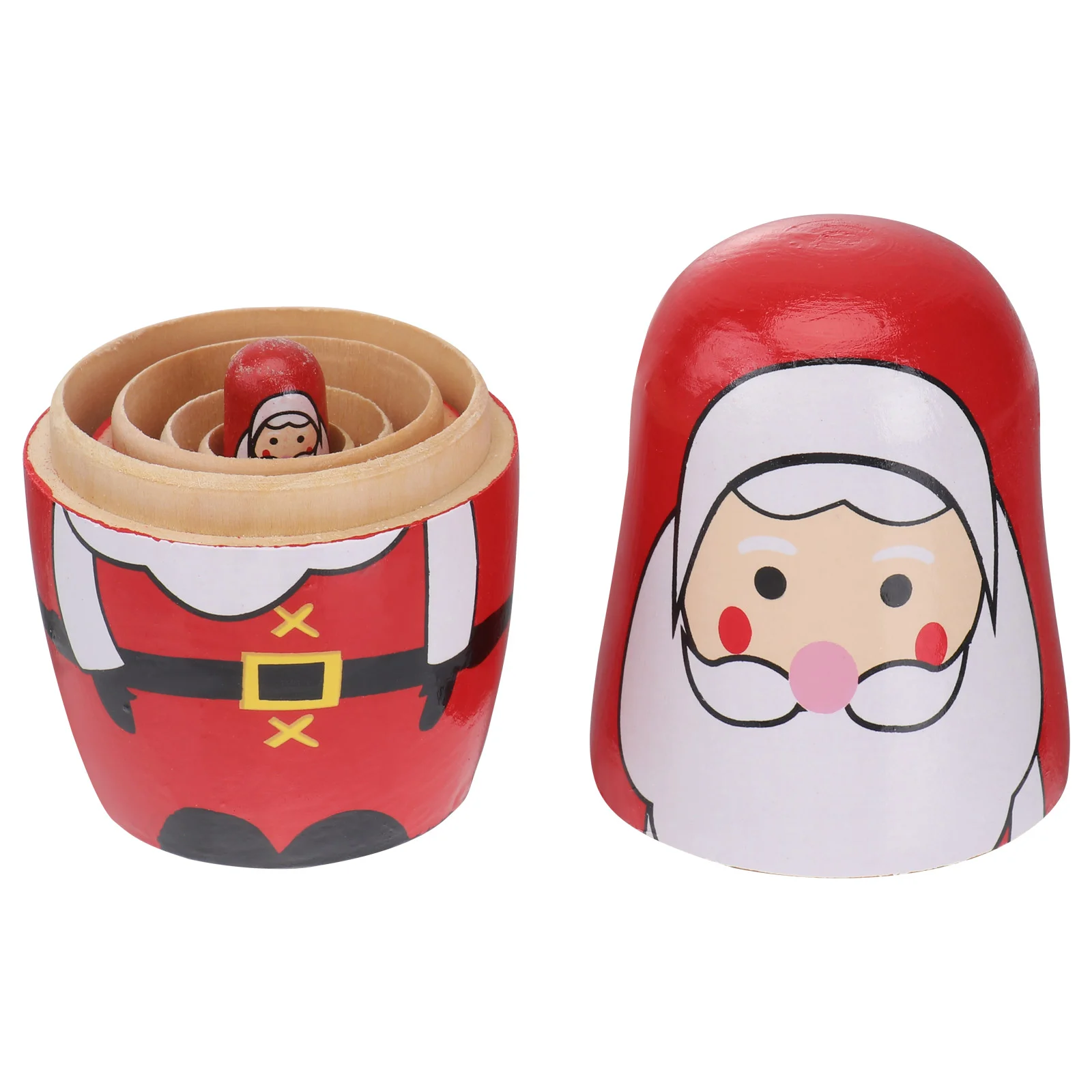 5Pcs Santa Claus Dolls Delicate Adorable Colorful Russian Dolls Nesting Dolls Stacking Collections for Kids
5Pcs Santa Claus Dolls Delicate Adorable Colorful Russian Dolls Nesting Dolls Stacking Collections for Kids