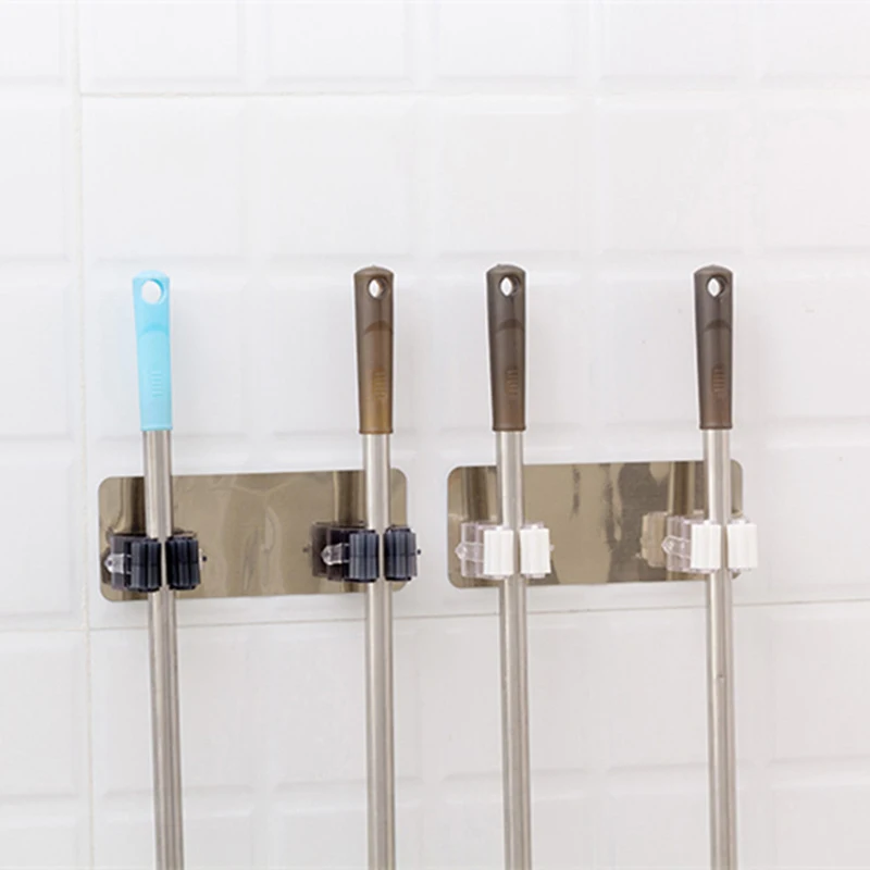 Настенный держатель для швабры, многофункциональный крючок для швабры, настенная самоклеящаяся стойка для хранения, метла, зонтик
Настенный держатель для швабры, многофункциональный крючок для швабры, настенная самоклеящаяся стойка для хранения, метла, зонтик