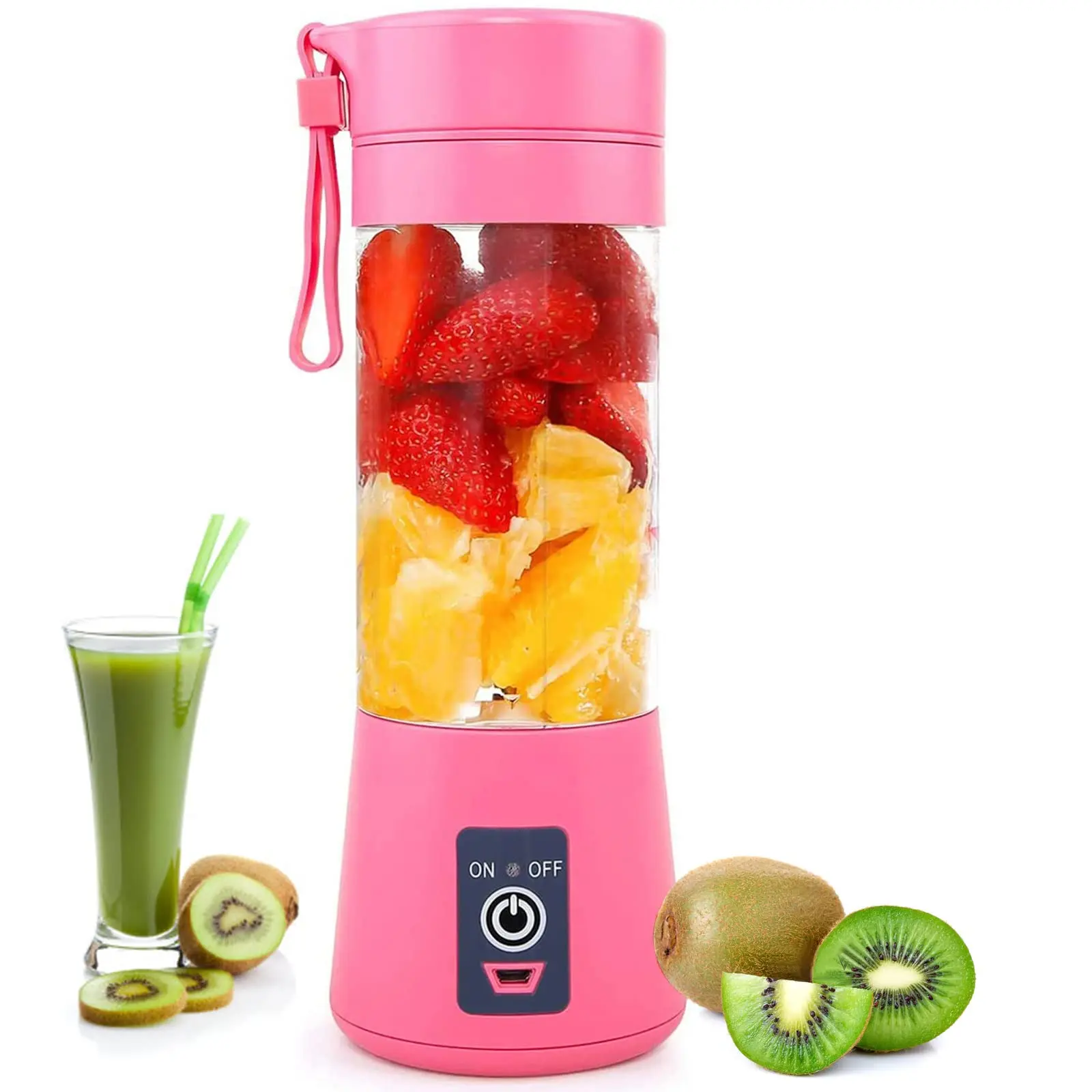 Portable Personal Mini Smoothie Blender Single Small Size Fruit Juice Blender USB Rechargeable Shake Smoothies Mixer Battery Op
Portable Personal Mini Smoothie Blender Single Small Size Fruit Juice Blender USB Rechargeable Shake Smoothies Mixer Battery Op