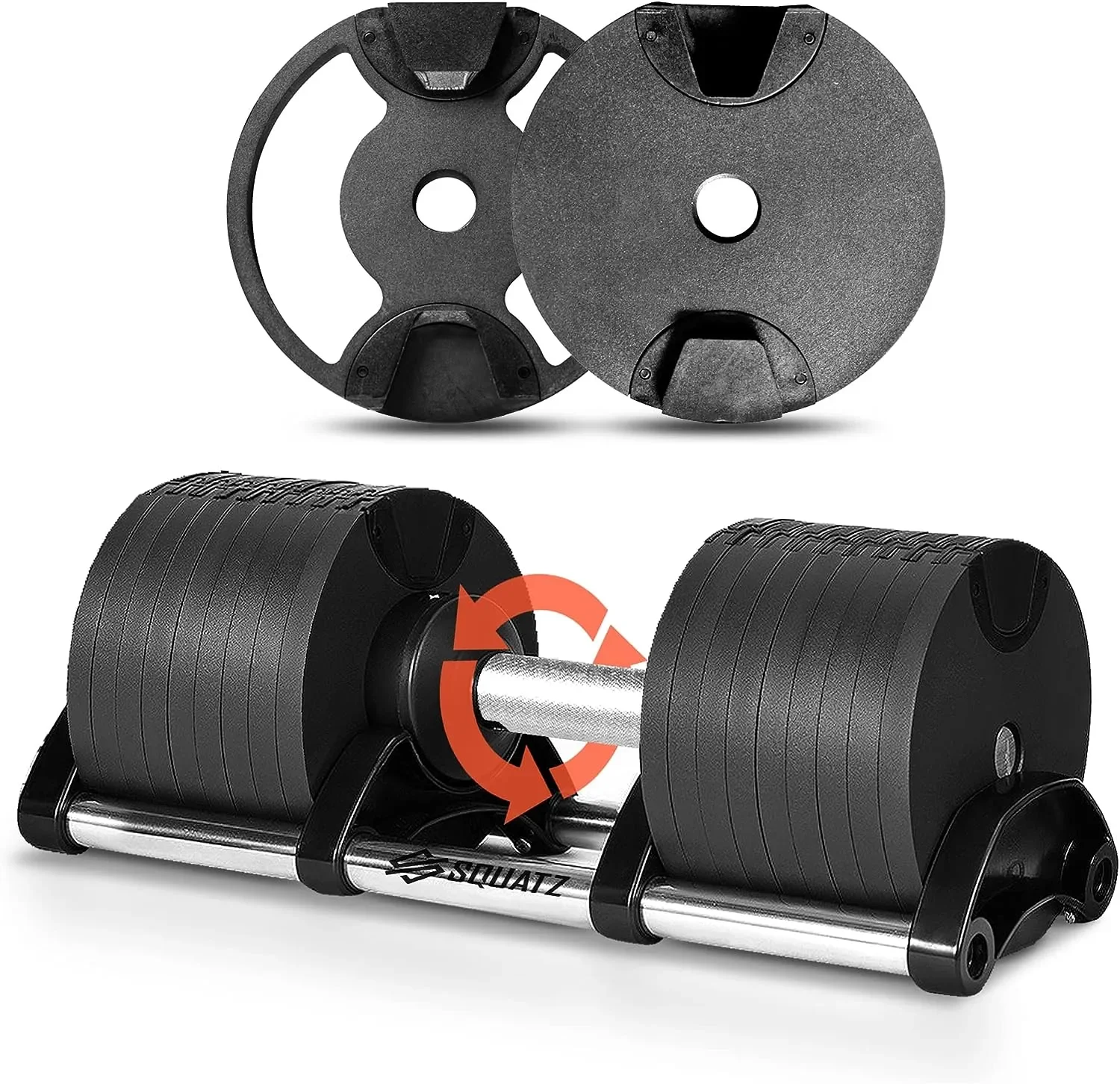 Weight, 70 Lbs. Adjustable Fitness Equipment, with Anti-Slip Metal Handle, Quick Change Weight Adjustments with Twist Lock Techn
Weight, 70 Lbs. Adjustable Fitness Equipment, with Anti-Slip Metal Handle, Quick Change Weight Adjustments with Twist Lock Techn