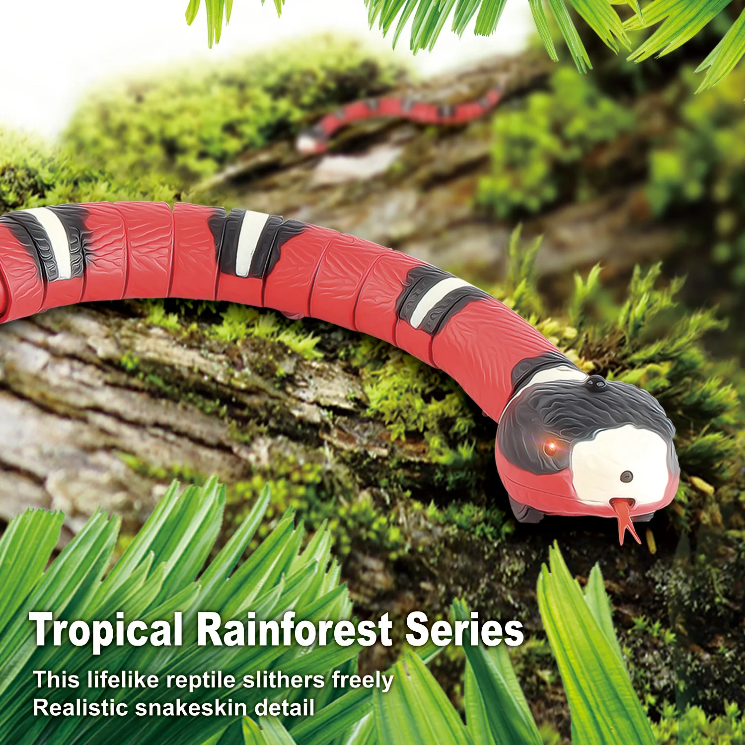 New tricky toys snake teases cat teases dog children interactive automatic sleep walking electric induction snake new pet toys
New tricky toys snake teases cat teases dog children interactive automatic sleep walking electric induction snake new pet toys