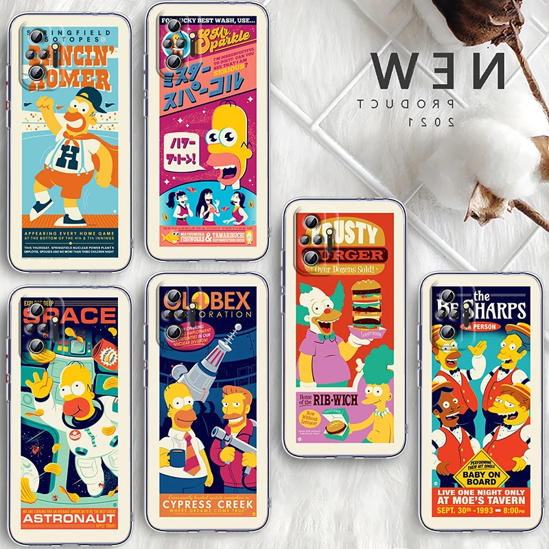 Disney The Simpsons Cute For Xiaomi Redmi Note 11E 11S 11 11T 10 10S 9 9T 9S 8 8T Pro 5G 7 5 Transparent Soft TPU Phone Case
Disney The Simpsons Cute For Xiaomi Redmi Note 11E 11S 11 11T 10 10S 9 9T 9S 8 8T Pro 5G 7 5 Transparent Soft TPU Phone Case