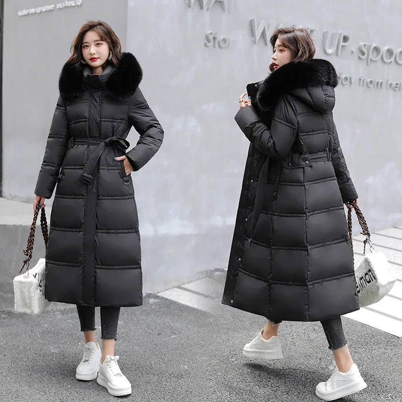 2021 Nieuwe Vrouwen Winter Real Raccoon Dog Bontkraag Capuchon Witte Eend Down Jas Vrouwelijke Slanke Warme Lange Down
2021 Nieuwe Vrouwen Winter Real Raccoon Dog Bontkraag Capuchon Witte Eend Down Jas Vrouwelijke Slanke Warme Lange Down