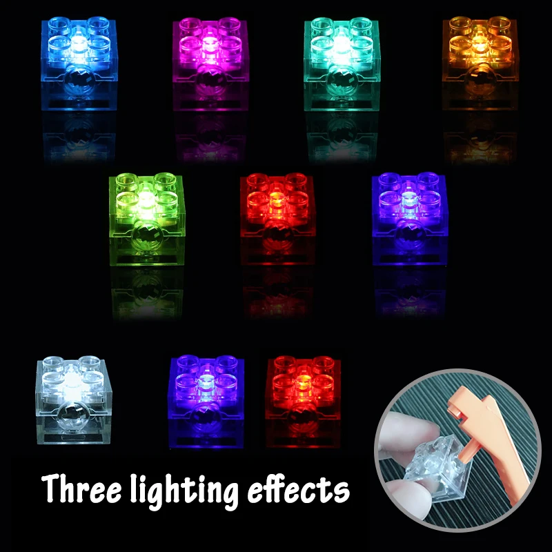 5pcs 2x2 dot LED Light Up Colorful Accessories Classic Brick Education Light-Emitting Compatible All Brands Building Blocks Kid
5pcs 2x2 dot LED Light Up Colorful Accessories Classic Brick Education Light-Emitting Compatible All Brands Building Blocks Kid
