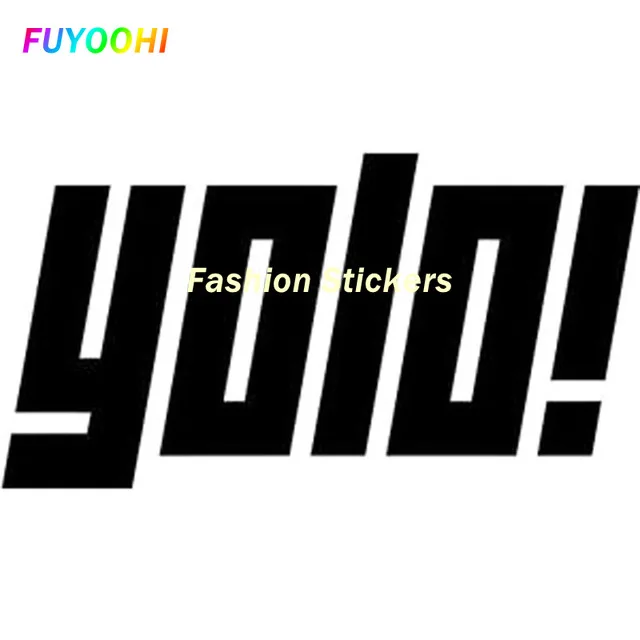 FUYOOHI Exterior/Protection Fashion Stickers Personality YOLO Vinyl PVC Decal Car-styling Motorcycle Sunscreen Car Sticker
FUYOOHI Exterior/Protection Fashion Stickers Personality YOLO Vinyl PVC Decal Car-styling Motorcycle Sunscreen Car Sticker