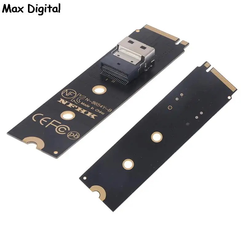 1Pc Slimline SAS SFF-8654 to M.2 NVMe Adapter SFF 8654 to NGFF M2 M key SFF 8654 Converter Card For PC Desktop Mainboard U.2 SSD
1Pc Slimline SAS SFF-8654 to M.2 NVMe Adapter SFF 8654 to NGFF M2 M key SFF 8654 Converter Card For PC Desktop Mainboard U.2 SSD