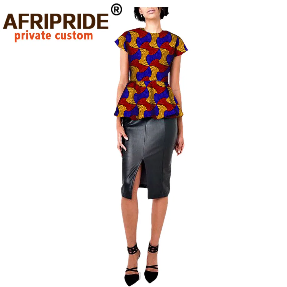 Women Two Piece Outfits African Clothes Print Crop Top and PU Leather Skirt Set Outfits Tracksuit Short Sleeve Ankara A722659
Women Two Piece Outfits African Clothes Print Crop Top and PU Leather Skirt Set Outfits Tracksuit Short Sleeve Ankara A722659