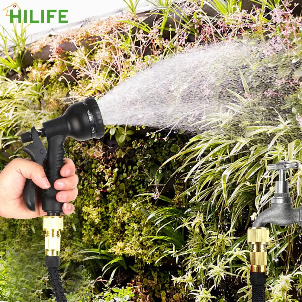 Extensible Water Pipe Garden Watering Hose Gardens Supplies Irrigation Accessories 25FT/50FT Flexible Car Wash Hose
Extensible Water Pipe Garden Watering Hose Gardens Supplies Irrigation Accessories 25FT/50FT Flexible Car Wash Hose
