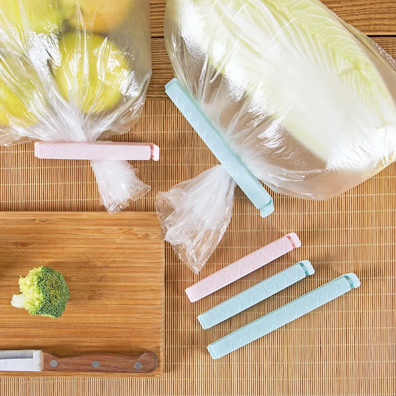 Food Bag Clips 5PCS 2 Color Househould Food Snack Storage Sealing Bag Clips Sealer Clamp Food Close Clip Seal Kitchen Tool
Food Bag Clips 5PCS 2 Color Househould Food Snack Storage Sealing Bag Clips Sealer Clamp Food Close Clip Seal Kitchen Tool