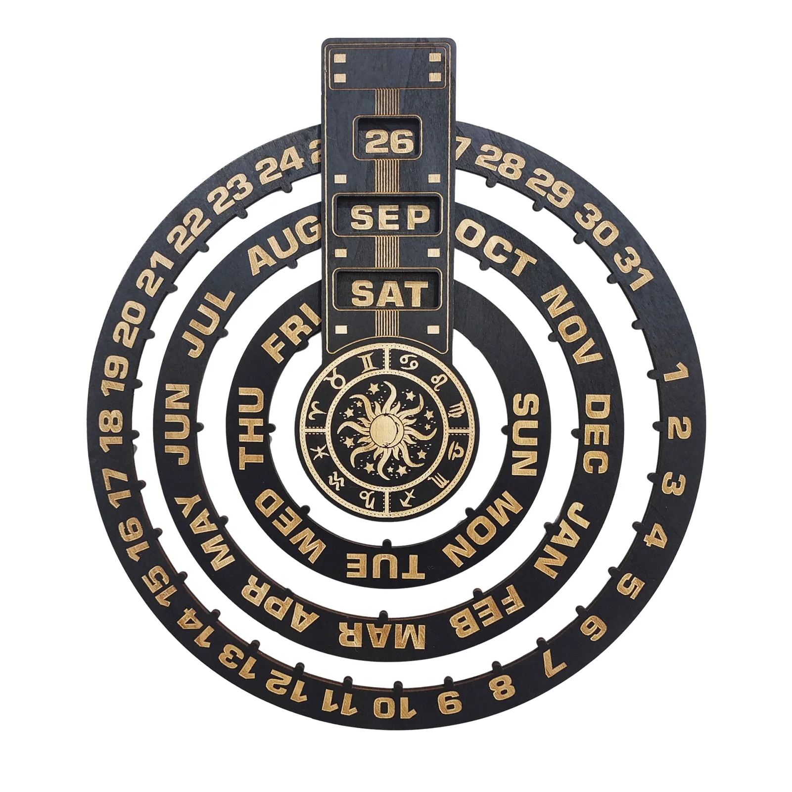 Rotatable Mediation Calendar Pendant Interesting Design Home Decor for Kitchen Office Porch Hallway J2Y
Rotatable Mediation Calendar Pendant Interesting Design Home Decor for Kitchen Office Porch Hallway J2Y