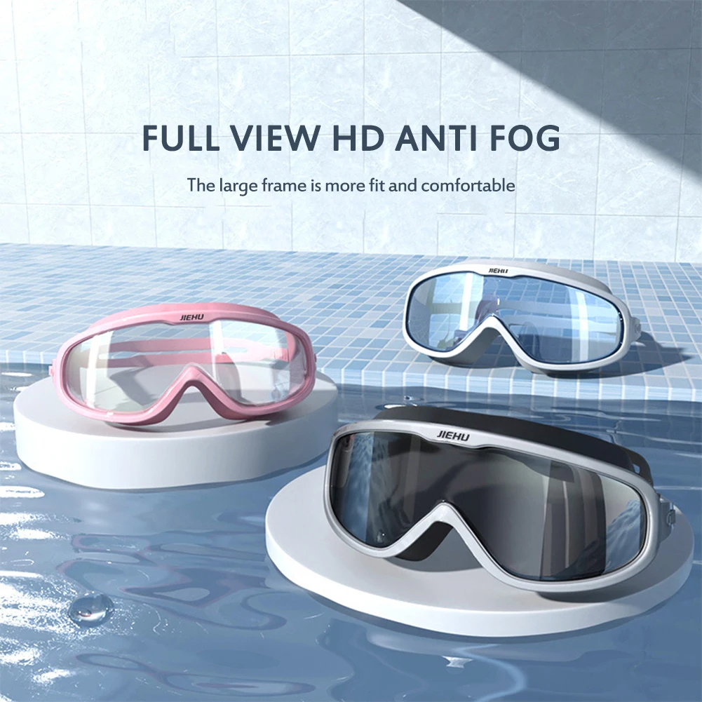 Swimming Glasses Waterproof Anti-fog Adults Women Men HD Flat Light Diving Goggles Large Frame Swimming Pool Water Sport Set
Swimming Glasses Waterproof Anti-fog Adults Women Men HD Flat Light Diving Goggles Large Frame Swimming Pool Water Sport Set