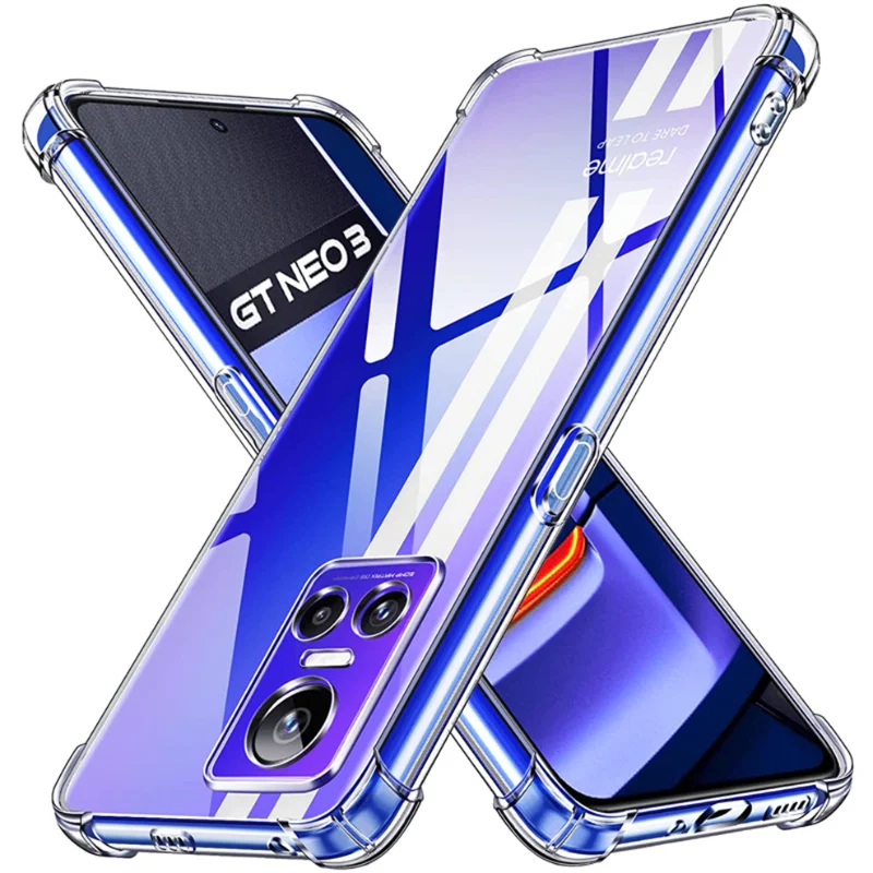 Soft Clear Case for Realme GT Neo3 Phone Cases Realmi GT 5G Neo 3T Shockproof Silicone Cover Realme GT Neo 3 Case
Soft Clear Case for Realme GT Neo3 Phone Cases Realmi GT 5G Neo 3T Shockproof Silicone Cover Realme GT Neo 3 Case