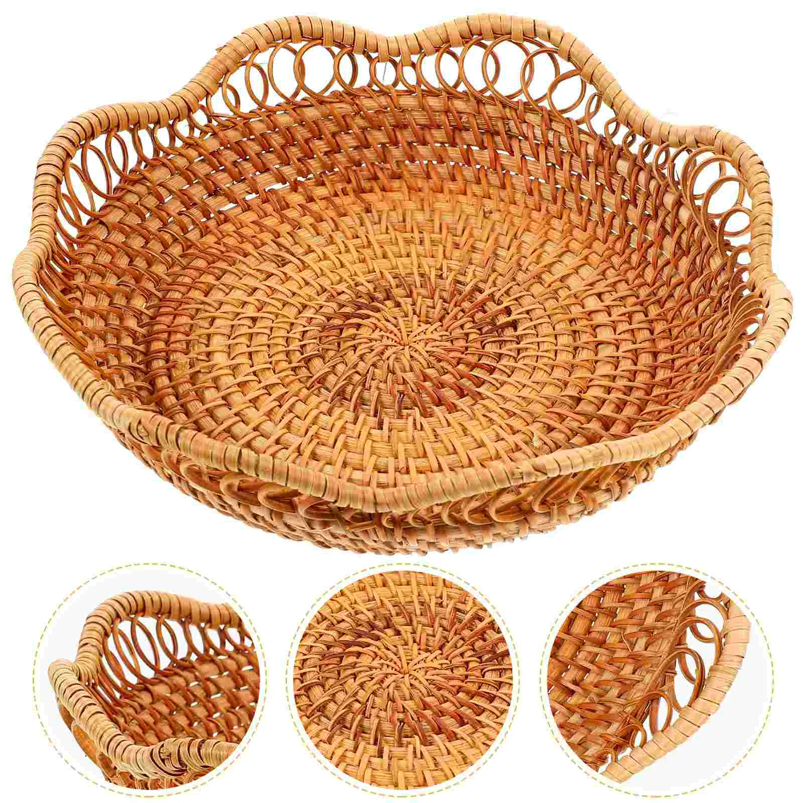 Basket Fruit Wicker Basketswoven Rattan Bread Storage Kitchen Bowl Tray Serving Vegetable Decor Wall Organizerplatter Easter
Basket Fruit Wicker Basketswoven Rattan Bread Storage Kitchen Bowl Tray Serving Vegetable Decor Wall Organizerplatter Easter
