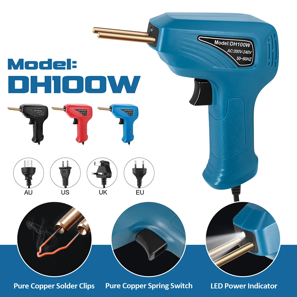Welding Hot Stapler Plastic 50W Soldering Iron Welding Machine Car Bumper Repair Tools Crack Repair Accessories For Car Care
Welding Hot Stapler Plastic 50W Soldering Iron Welding Machine Car Bumper Repair Tools Crack Repair Accessories For Car Care