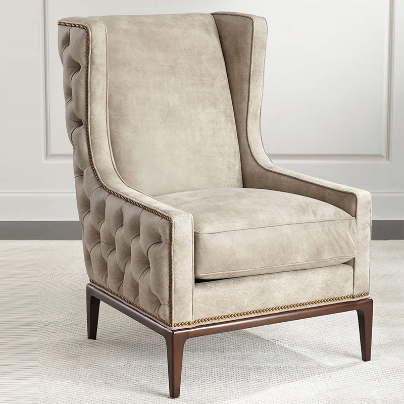 American Solid Wood Living Room Sofas Simple Small Fabric Single Sofa Chair Recliner Divani Da Soggiorno Home Furniture WK50SF
American Solid Wood Living Room Sofas Simple Small Fabric Single Sofa Chair Recliner Divani Da Soggiorno Home Furniture WK50SF
