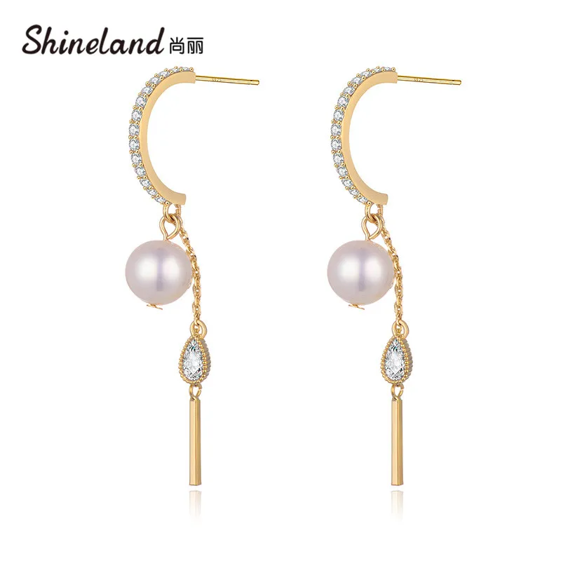 Shineland Elegant Fashion Alloy Crystal Simulated Pearl Long Chain Drop Earrings for Women Girl Wedding Party Gift 2023 Jewelry
Shineland Elegant Fashion Alloy Crystal Simulated Pearl Long Chain Drop Earrings for Women Girl Wedding Party Gift 2023 Jewelry