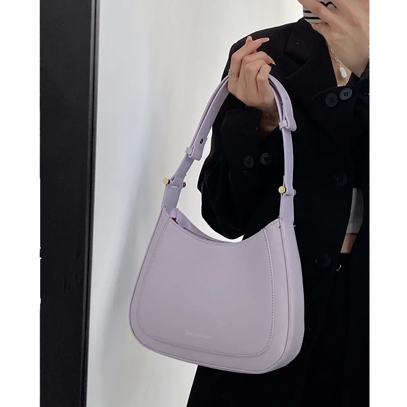 Simple Advanced Underarm Bag Purple Handbags New Commute Fashion Wild Bags for Women Messenger Bag Women's Bag 2022 Trend A01
Simple Advanced Underarm Bag Purple Handbags New Commute Fashion Wild Bags for Women Messenger Bag Women's Bag 2022 Trend A01