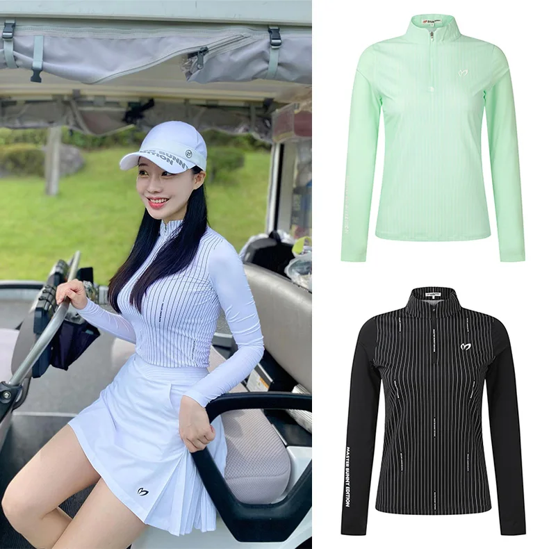 2023 New Korean Golf Clothes Summer Sweatshirt Stand Collar Printing Thin Quick Drying Long Sleeve T-shirt Apparel
2023 New Korean Golf Clothes Summer Sweatshirt Stand Collar Printing Thin Quick Drying Long Sleeve T-shirt Apparel
