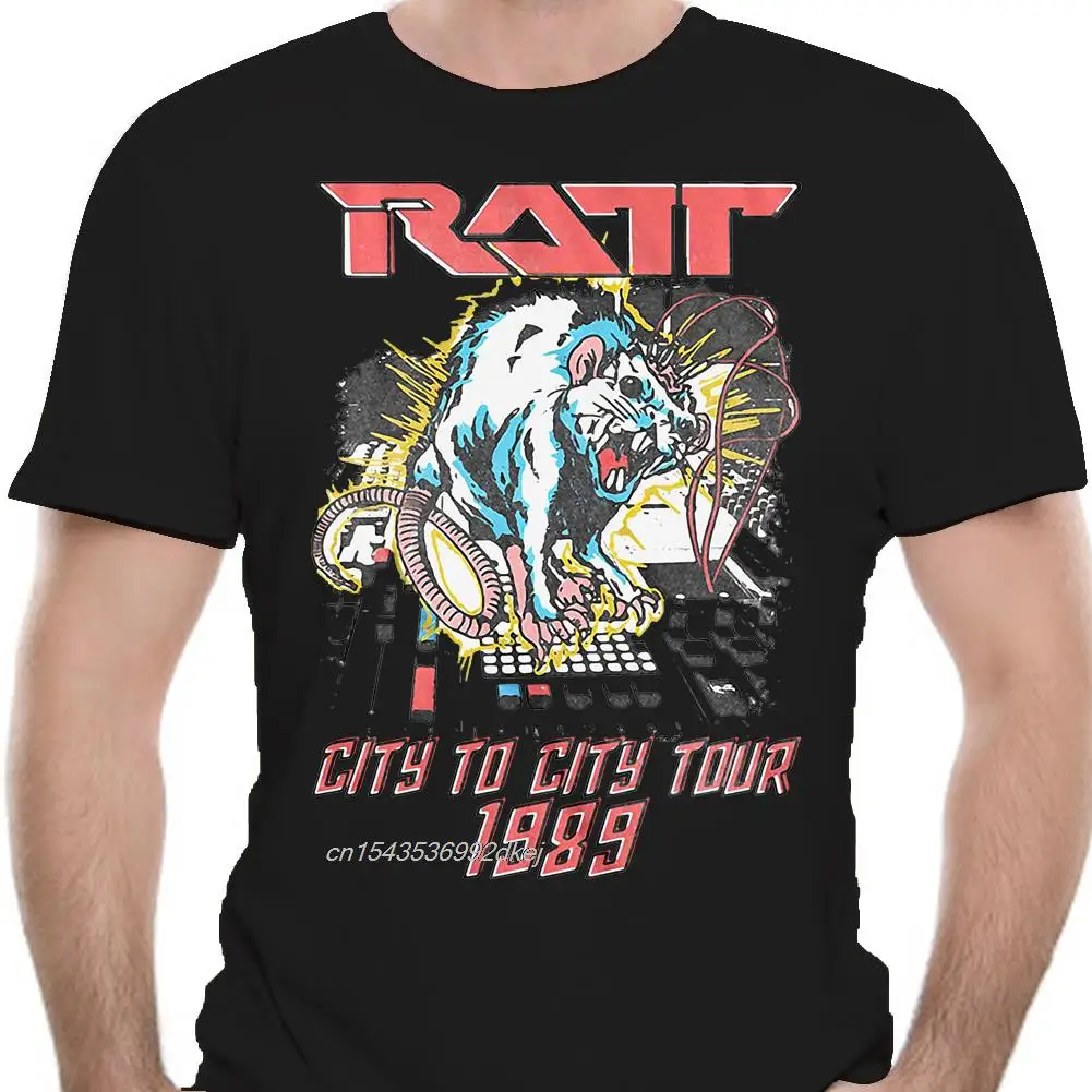 Ratt 80s Band Rat On Studio Music Controller Adult T Shirt Heavy Metal Music 
Ratt 80s Band Rat On Studio Music Controller Adult T Shirt Heavy Metal Music