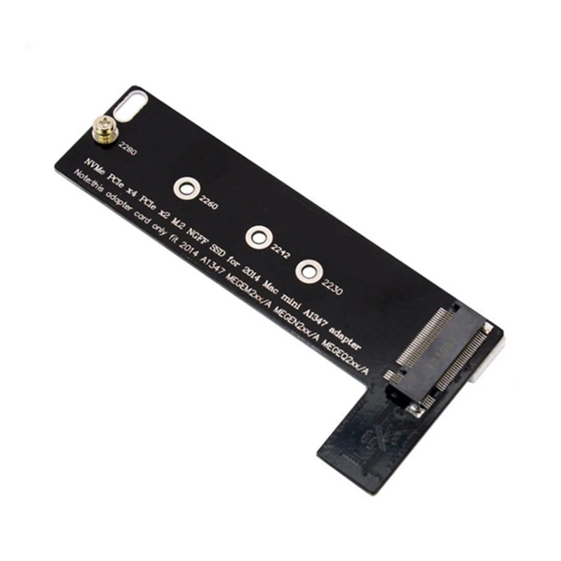 PCI NGFF M.2 NVME SSD конвертер адаптер переходник карта для Mini 2014 Late A1347 Прямая поставка
PCI NGFF M.2 NVME SSD конвертер адаптер переходник карта для Mini 2014 Late A1347 Прямая поставка